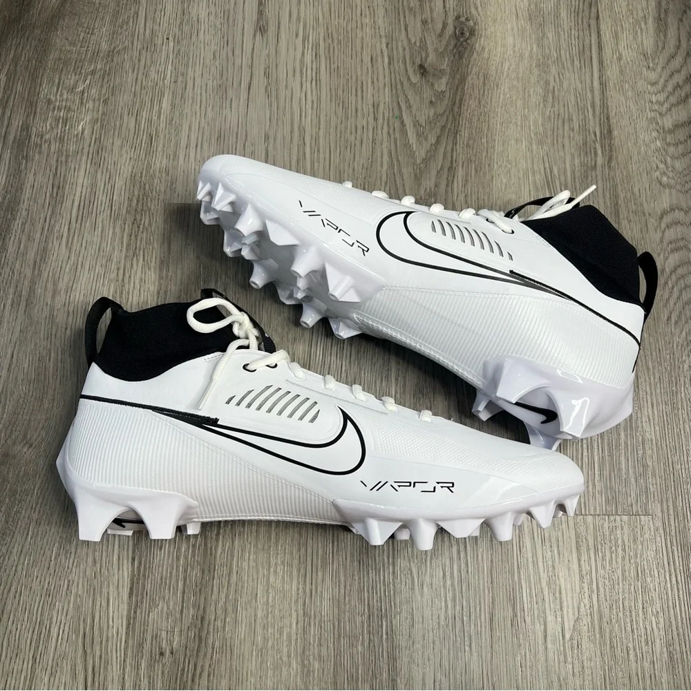 New Team Issued Nike Vapor Edge Pro 360 2 White Football FZ4267-100 Mens Size 14